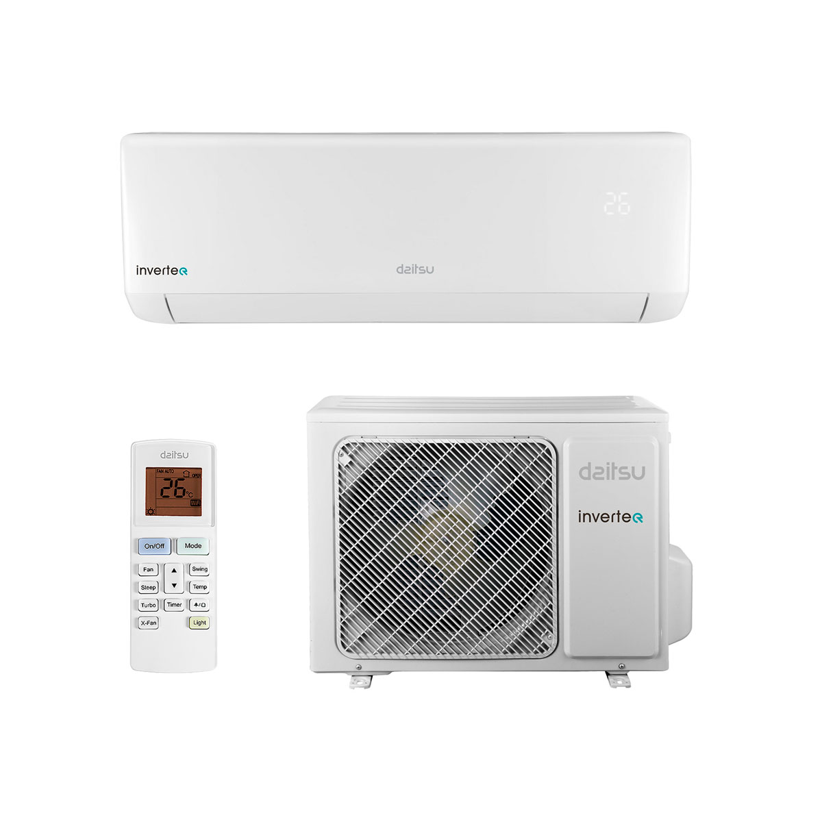 Aire acondicionado 1x1 Daitsu ASD9KIDB split pared Inverter con WiFi incluido